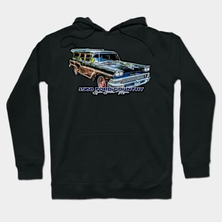 1958 Ford Country Squire Station Wagon Hoodie